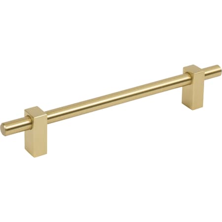 Jeffrey Alexander 160 Mm Center-To-Center Brushed Gold Larkin Cabinet Bar Pull 478-160BG
